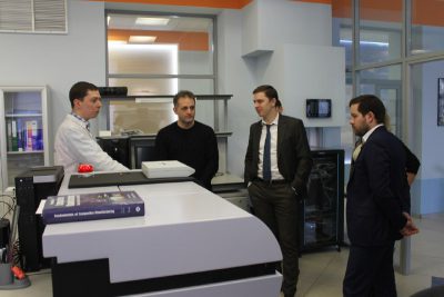 Генеральный директор ЗАО «Базальтовые проекты» посетил МИЦ «Композиты России» с рабочим визитом