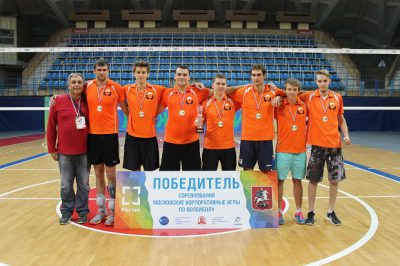 «Композиты России» — первые по волейболу на Корпоративных играх Ростех