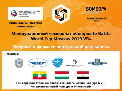 Технологический конкурс Composite Battle World Cup Moscow 2019 впервые пройдет в VR